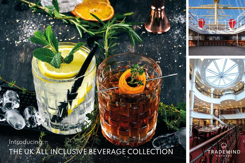 All Inclusive Beverage collection photo copyright Tradewind Voyages taken at  and featuring the  class