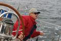 David Tunick often sails solo on his 55-foot Sparkman & Stephens yawl, Night Watch © David Tunick