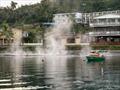 Underwater hot springs in Savusavu Harbor