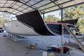 Centella, ex-Pegasus (and others) to become an express 56-foot cruiser - new stern
