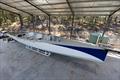 Centella, ex-Pegasus (and others) to become an express 56-foot cruiser - not volume on offer, but pace