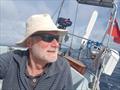 John Passmore aboard his Rival 32 Samsara