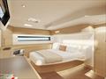 AMEL 50.2. 3D rendering: Berret-Racoupeau Yacht Design