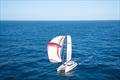 Sail configuration on HH50 catamaran - Atlantic Crossing Preparation