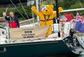 Day 1 of Pudsey Bear's first round-Britain voyage