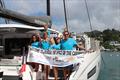 The Viking Explorers Rally returns to Camper & Nicholsons Port Louis Marina, in Grenada - Arrival of Voy, an Outremer 55