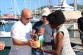 The Viking Explorers Rally returns to Camper & Nicholsons Port Louis Marina, in Grenada - Grenada Tourism Authority delivering the welcome basket