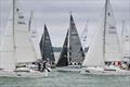 Action in the Club Cruiser D class - North Sails Cowes Week Day 5
