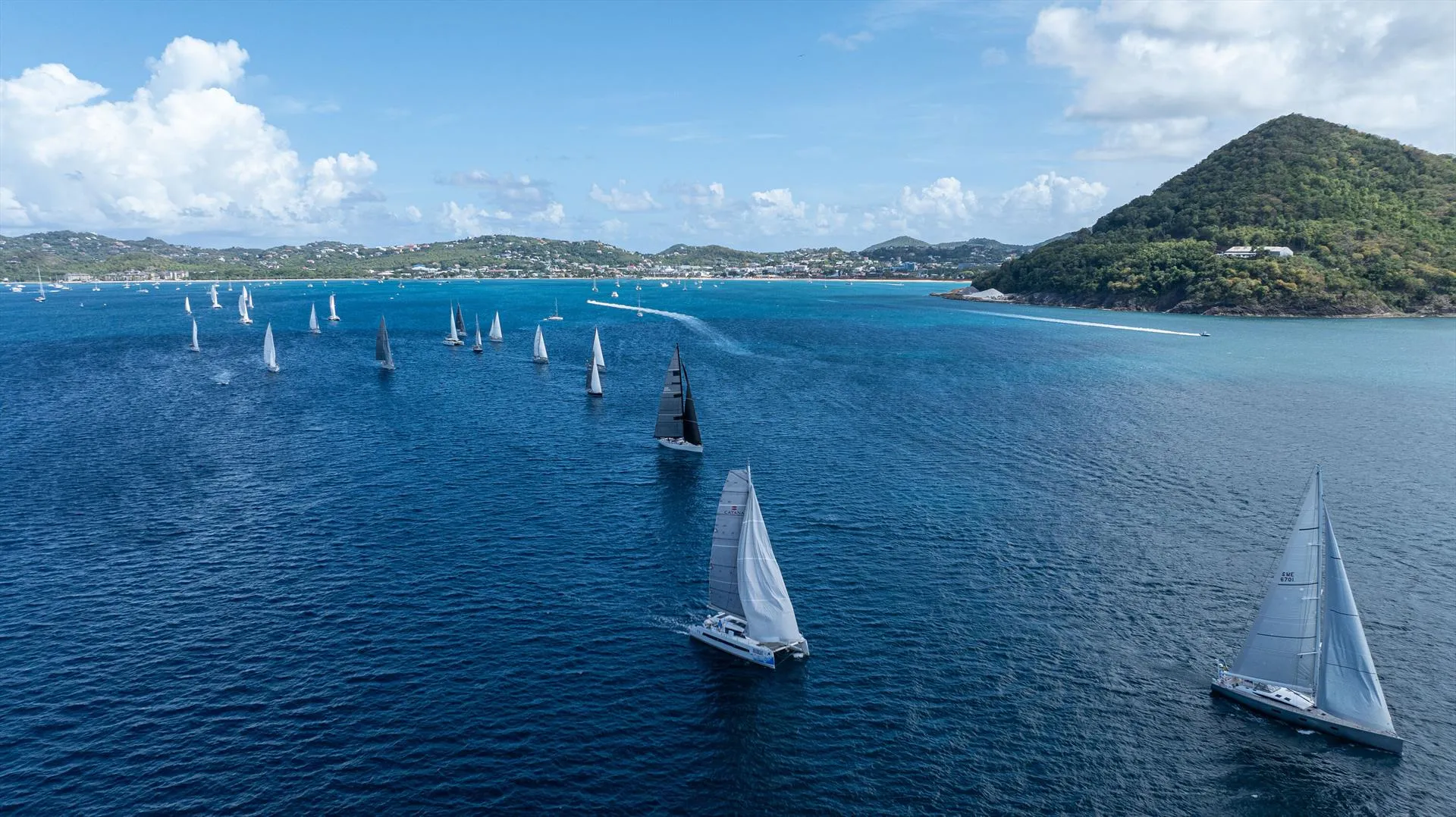 スワロフスキー Sailing Legend（伝説の航海） 廃盤 World ARC 2026-27 fleet set sail from Saint Lucia