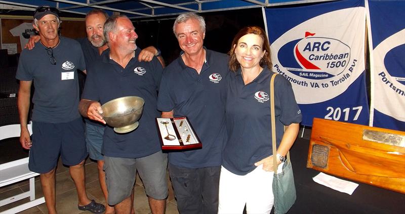 2017 Caribbean 1500 - NannyCay Prizegiving - photo © World Cruising