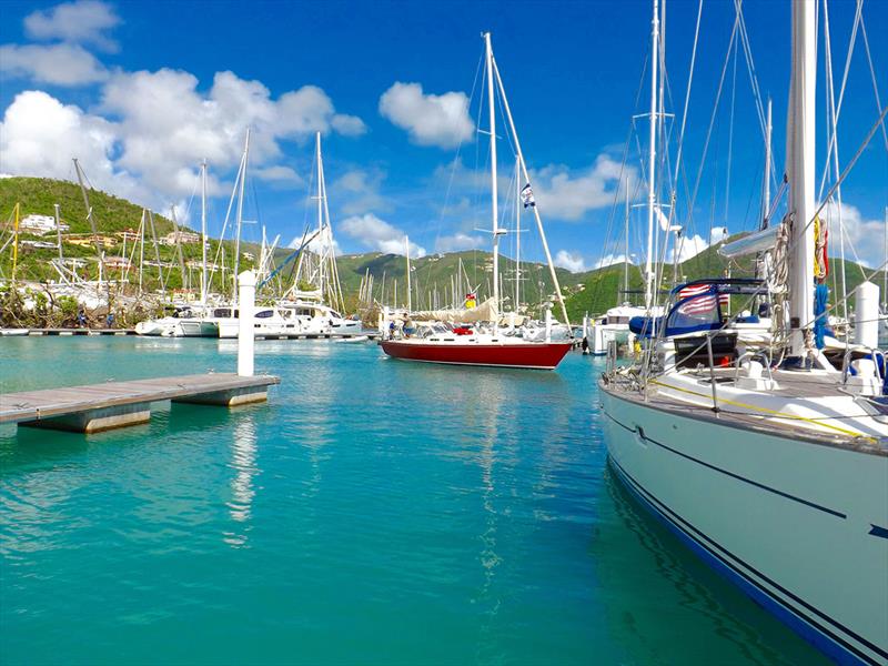 2017 Caribbean 1500 - NannyCay arrivals photo copyright World Cruising taken at  and featuring the Cruising Yacht class