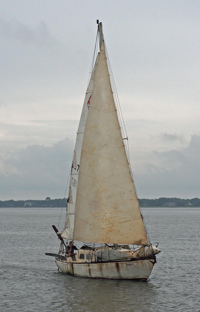 Sean & Alexandra arrive in Charleston SC - photo © SV Crystal Blues