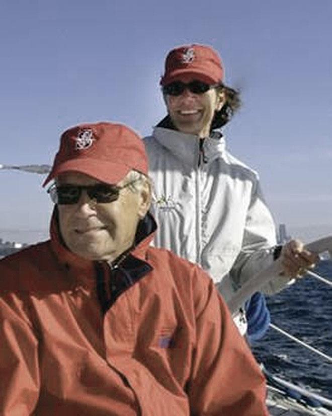 Sheila McCurdy and David Brown photo copyright cruising club of America taken at Cruising Club of America and featuring the Cruising Yacht class