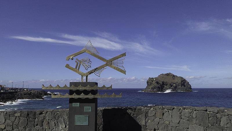 Local iron work art in Garachico - photo © Mission Ocean