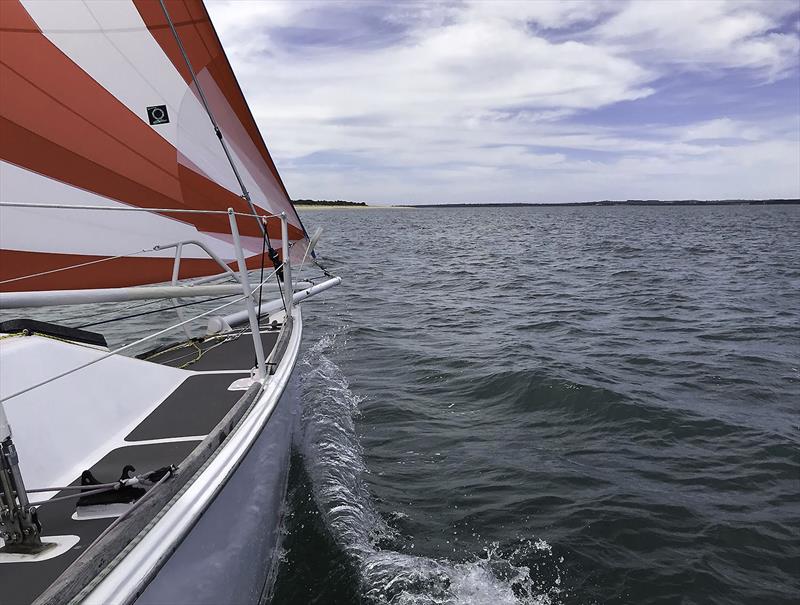 Even a cruise can go better with the A-Sail up! photo copyright John Curnow taken at  and featuring the Cruising Yacht class