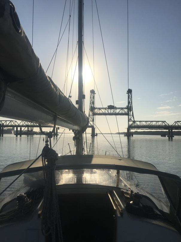 Stopping the Pacific Highway at Harwood photo copyright Kristen Anderson taken at  and featuring the Cruising Yacht class