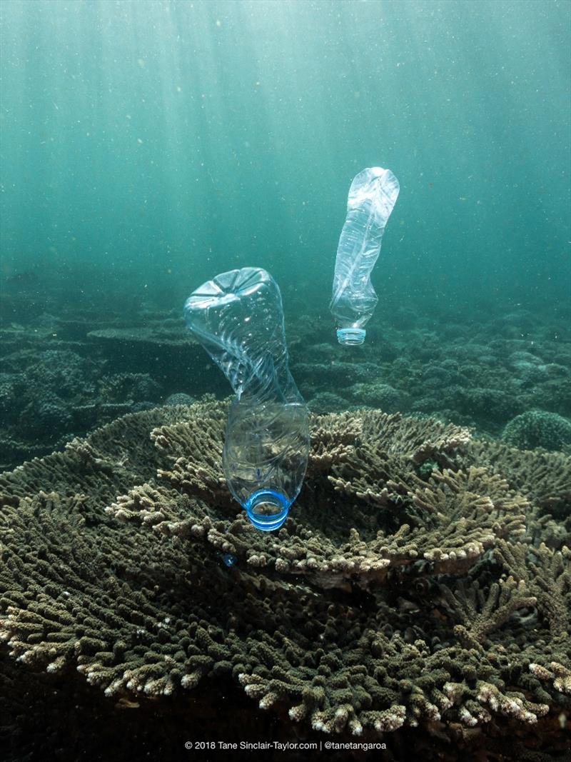 Plastic Pollution in Oman, Gulf or Arabia photo copyright Tane Sinclair-Taylor taken at  and featuring the Cruising Yacht class