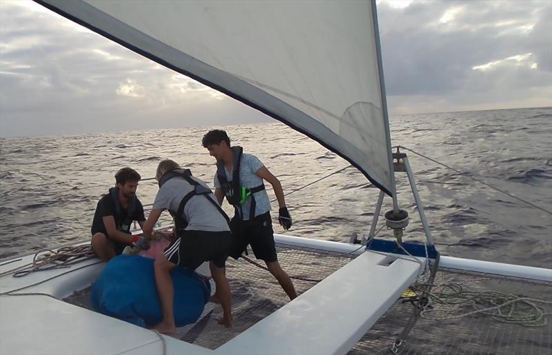 Henrique and the boys in action - photo © Mission Ocean