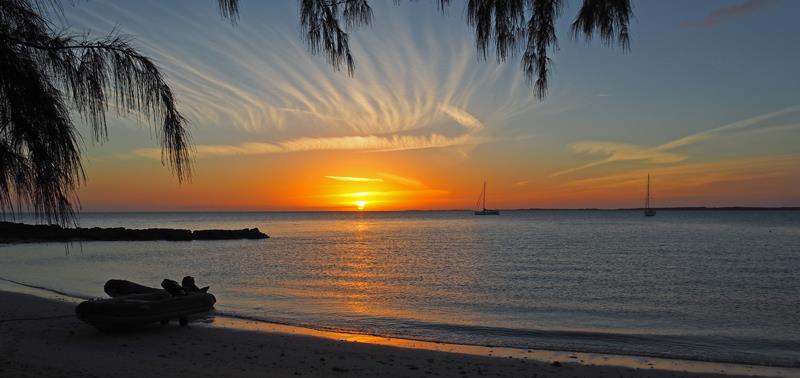 Meeks Patch Sunset photo copyright World Cruising taken at  and featuring the Cruising Yacht class