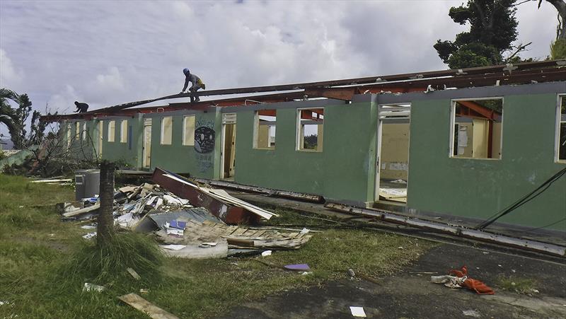 The Primary school in Castle Bruce - photo © Mission Ocean