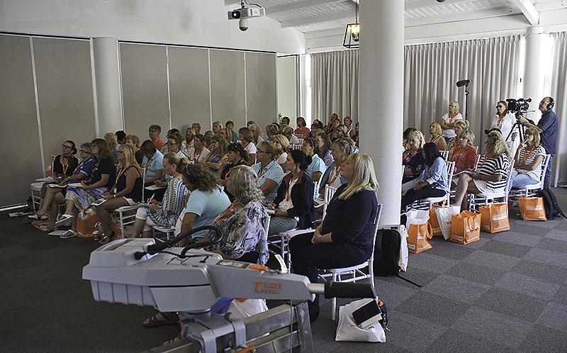 Work at the Gathering on the Bay at Port Stephens photo copyright Women Who Sail Australia taken at  and featuring the Cruising Yacht class