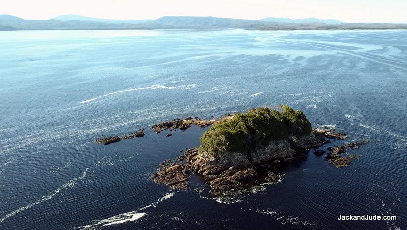 Grummet Island – The original 8 women convicts were kept in a cave here away from the men photo copyright jackandjude.com taken at  and featuring the Cruising Yacht class