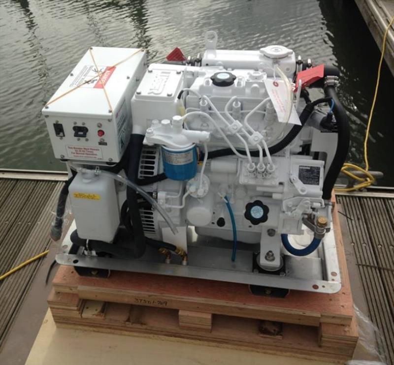 The new Northern Lights 5kva Generator - photo © SV Taipan