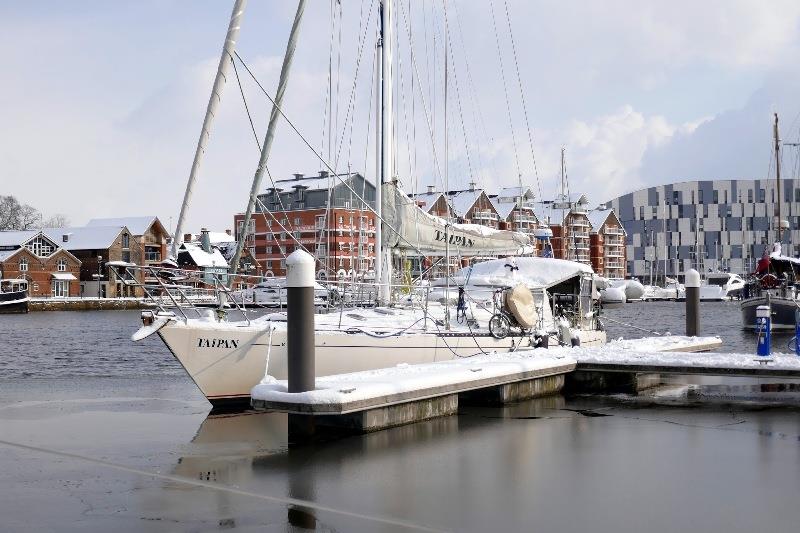 Taipan snowbound photo copyright SV Taipan taken at  and featuring the Cruising Yacht class