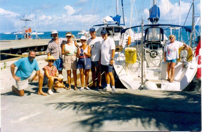 Hauling out in Raiatea - photo © Hugh & Heather Bacon