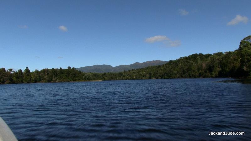 Beautiful vista of the mountains near our destination from Snag Point photo copyright Jack and Jude taken at  and featuring the Cruising Yacht class