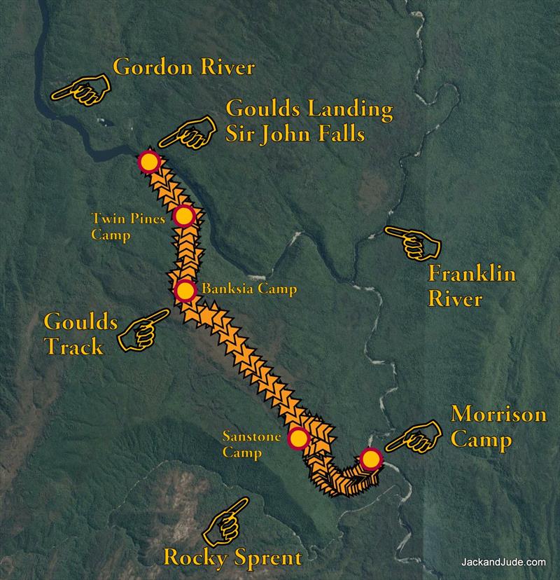 Track map photo copyright Jack and Jude taken at  and featuring the Cruising Yacht class