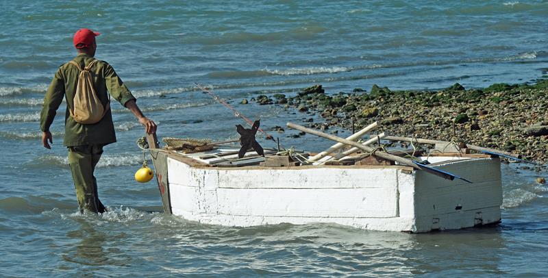 Local fishing boat - photo © Neil Langford