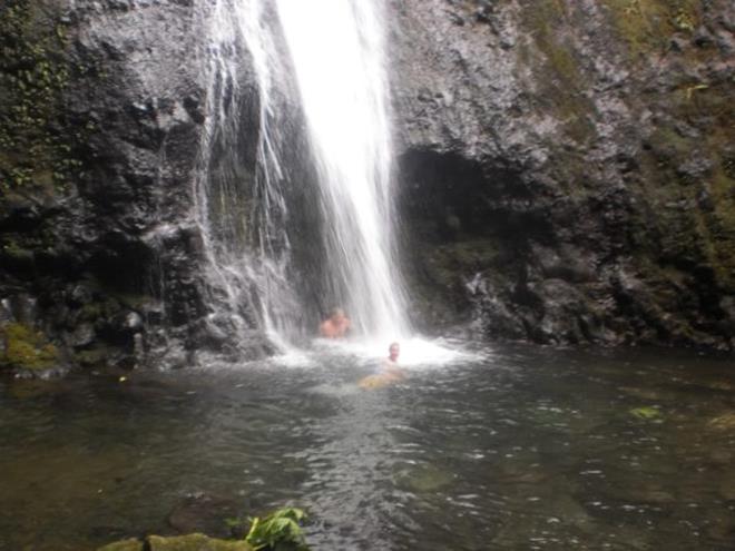 Waterfall on Anatom Vanutu photo copyright Multihull Central taken at  and featuring the Cruising Yacht class