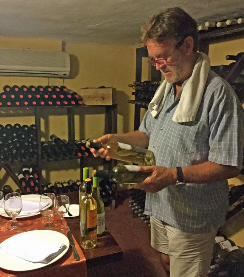 Wine Cellar - photo © SV Crystal Blues