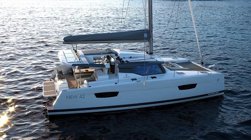 The new Astréa 42 - photo © Multihull Solutions