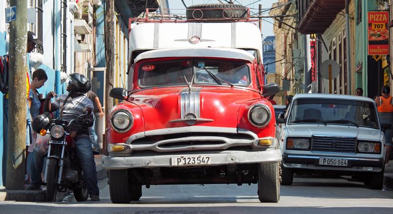 Cienfuegos, Bus Service photo copyright Neil Langford, SV Crystal Blues taken at  and featuring the Cruising Yacht class