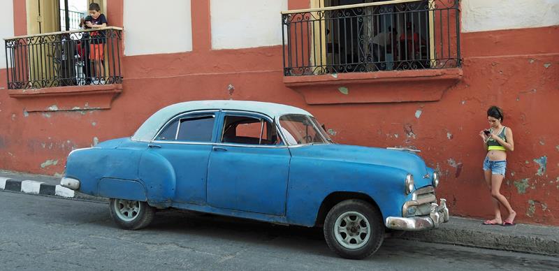 In Santiago de Cuba, outside the Chess Club (yes, Chess Folks..) - photo © Neil Langford, SV Crystal Blues