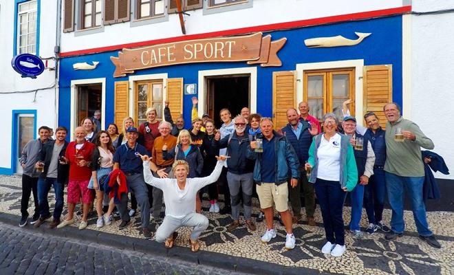 ARC Europe - Azores Horta - Group Photo photo copyright World Cruising taken at  and featuring the Cruising Yacht class