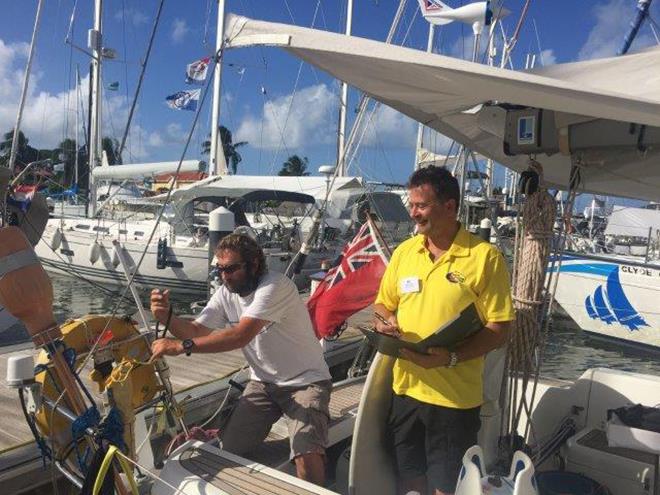 World ARC - StLucia - Safety Check - Taistealai - photo © World Cruising