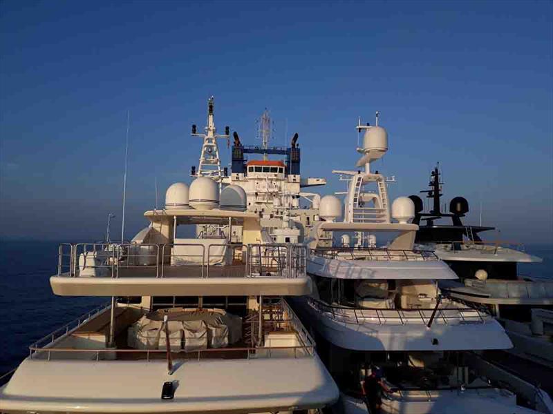 Boats on a boat... - photo © Mission Océan