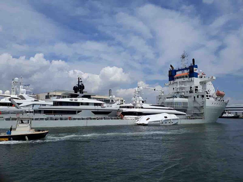 The Yacht Express in Miami photo copyright Mission Océan taken at  and featuring the Cruising Yacht class