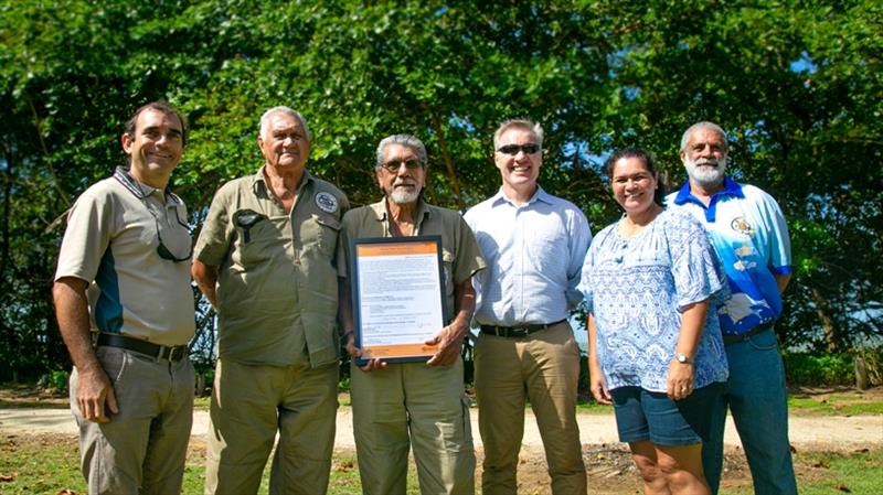A new sea country agreement - photo © GBRMPA Media