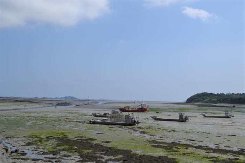 Low tide no entrance to Paimpol on the water, it dries out photo copyright Red Roo taken at  and featuring the Cruising Yacht class