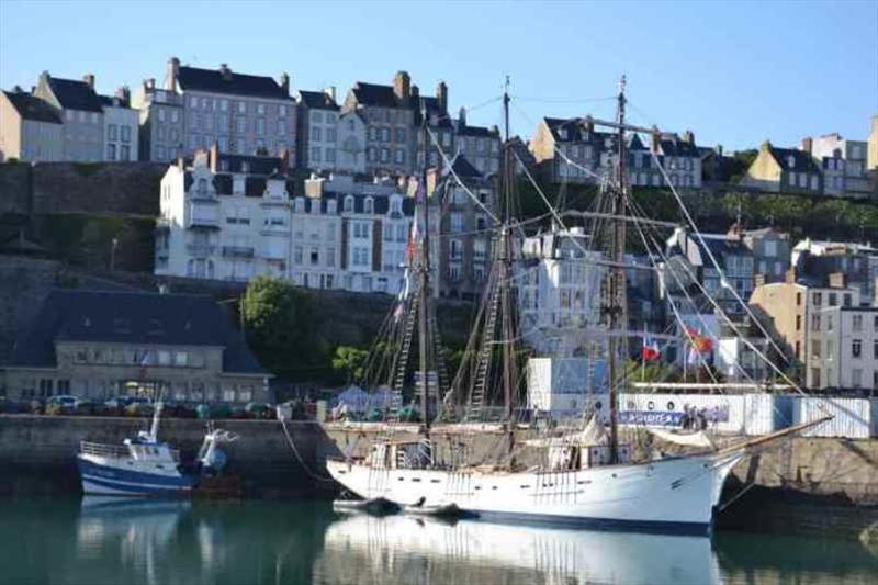 Granville harbor photo copyright Red Roo taken at  and featuring the Cruising Yacht class