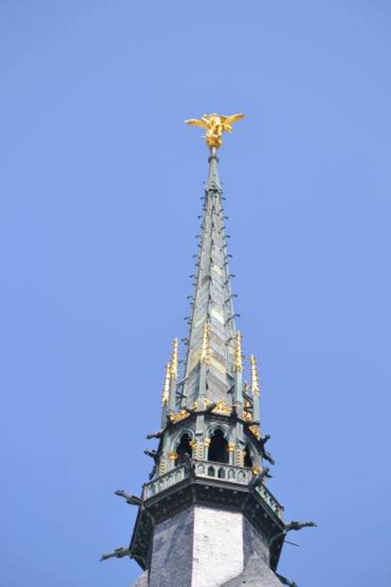 St Michel at the top photo copyright Red Roo taken at  and featuring the Cruising Yacht class