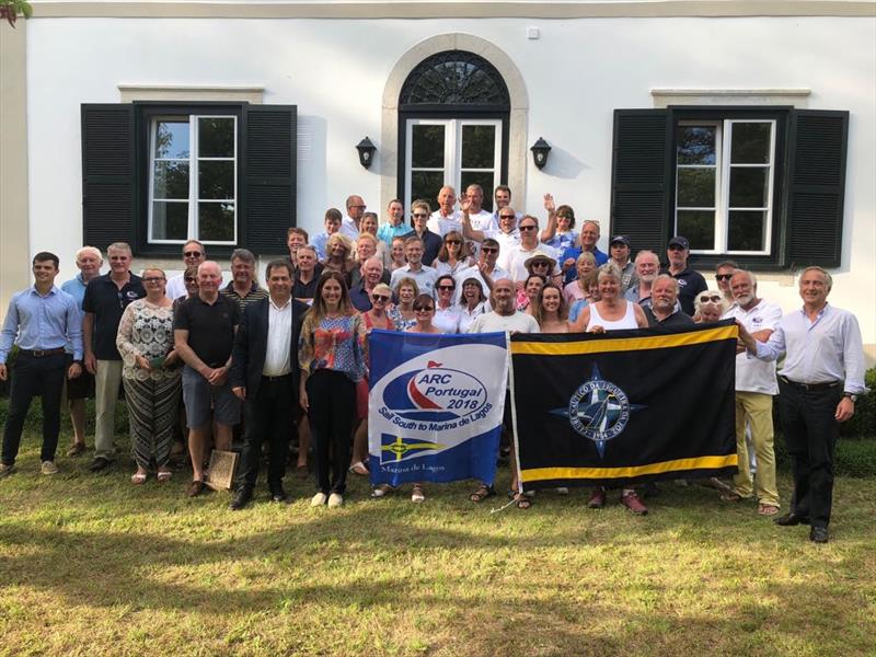 2018 ARC Portugal - Figdafoz - Prizegiving - Group fleet - photo © World Cruising