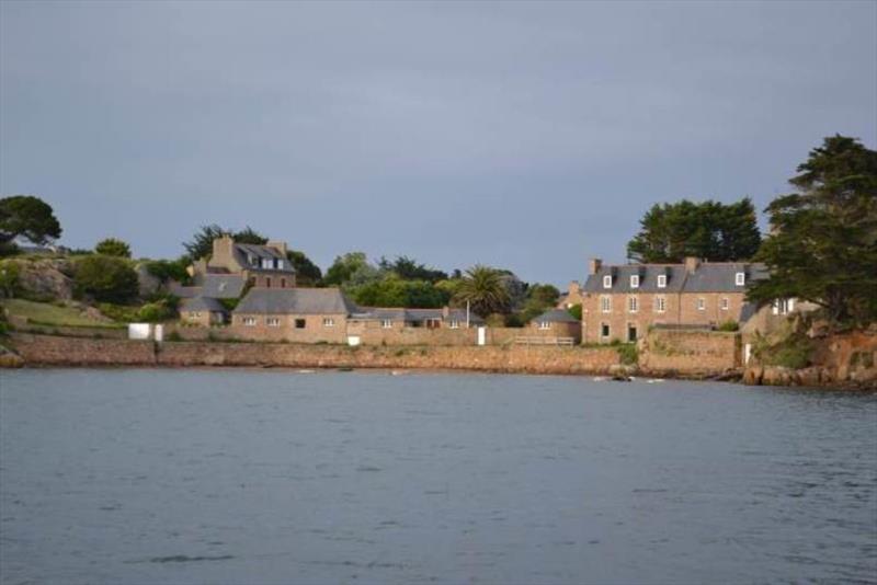 The view from Red Roo with the tide in photo copyright SV Red Roo taken at  and featuring the Cruising Yacht class