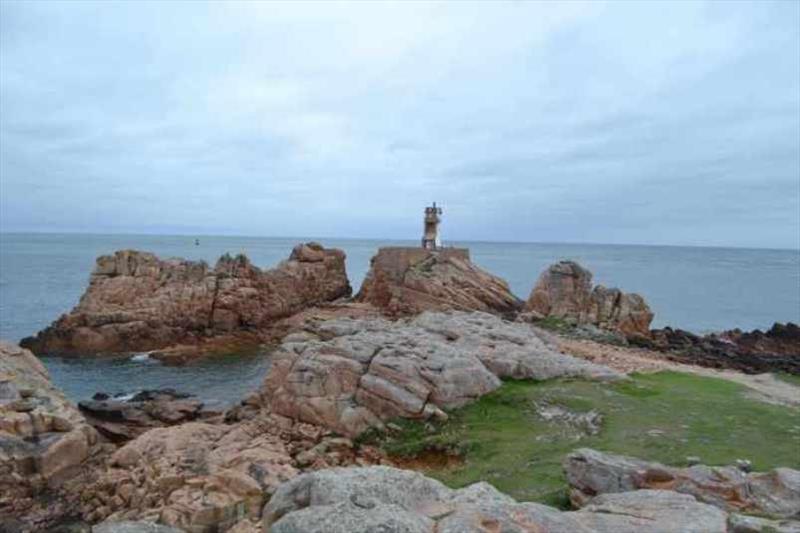 The inland view of Paon lighthouse - photo © SV Red Roo