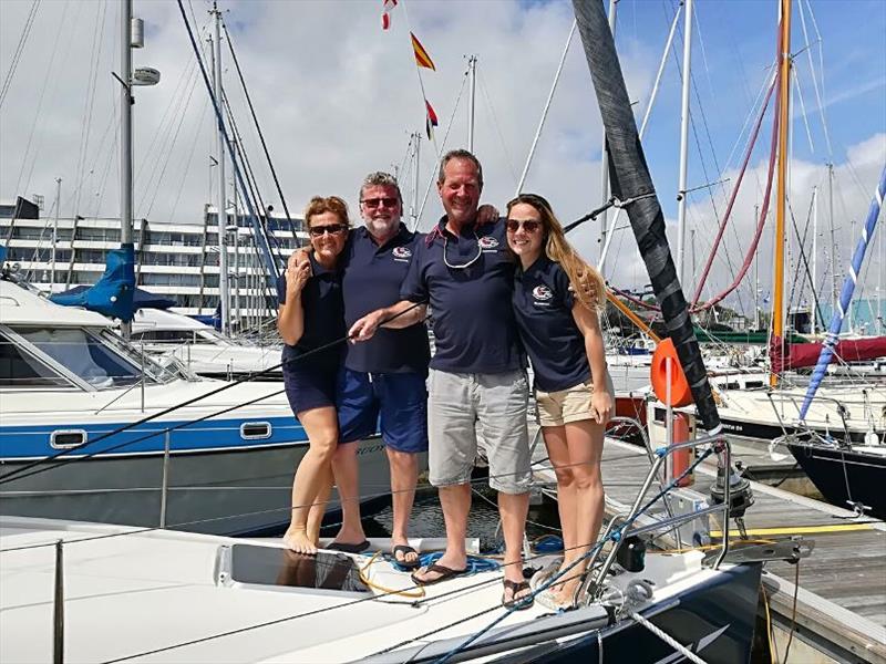 Plymouth Boomerang crew - photo © World Cruising Club