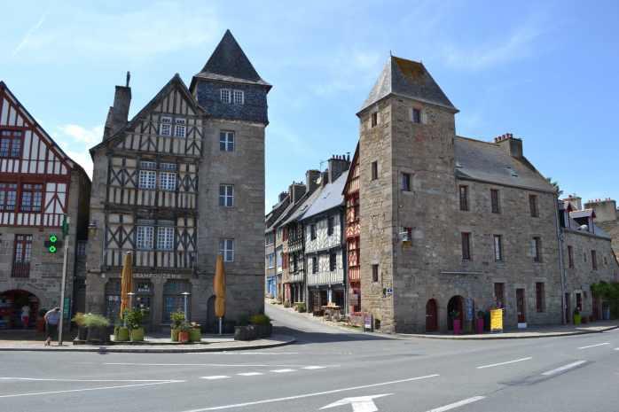 Tréguier Old Town Gate Entrance photo copyright Maree & Phil taken at  and featuring the Cruising Yacht class